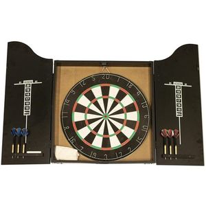 Nordic Games Dartskive klassisk i dartskab med dartpile