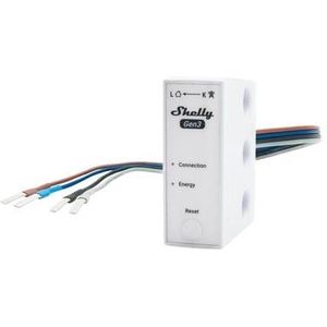 Shelly 3EM-63W Gen3 (wire model) - WiFi 3-phase energy meter, 63A