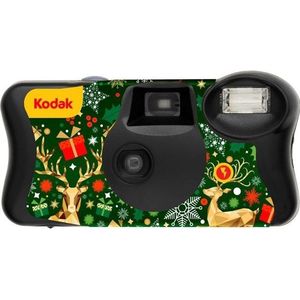 Kodak - Xmas Fun Saver - Wegwerpcamera - Speciale Kersteditie - 39 Opnamen