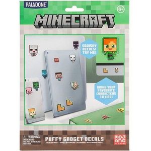 Paladone - Minecraft Puffy Gadget Decals - Stickers
