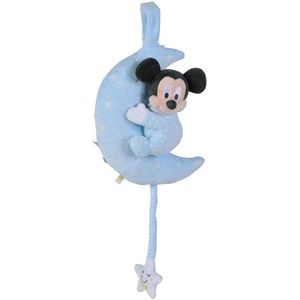 Disney Mickey GID Musical Clock Moon 29cm