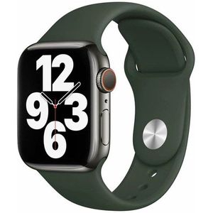 Lippa Apple Watch silicone strap 42/44/45/49 - Dark Green
