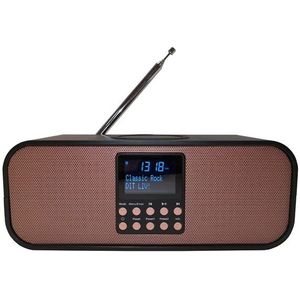 Scansonic - PA8001 - DAB+ Radio - Zwart - Met Draadloze Oplader