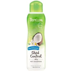 TropiClean - Shed Control - Shampoo - 355ml - Hond - Lime & Cocoa
