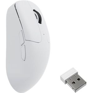 Keychron M2 - Gaming Muis - Wit - Draadloos - 8K