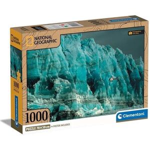 Clementoni Jigsaw Puzzle National Geographics - Glacier 1000 pcs. Vloer