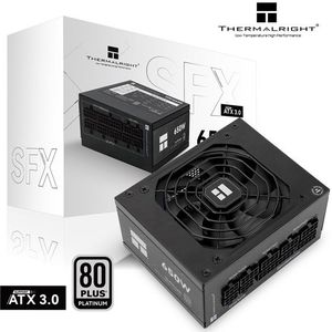 Thermalright TR-TPFX 650 Voeding - 650 Watt - 120 mm - ATX 3.0 - 80 Plus 80 PLUS Titanium
