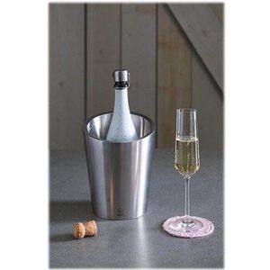 Zilverstad Leopold Vienna - champagne cooler - matt stainless steel