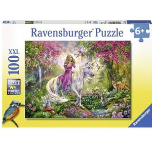 Magisch Eenhoornritje XXL Puzzel (100 stukjes, Fantasy Thema)