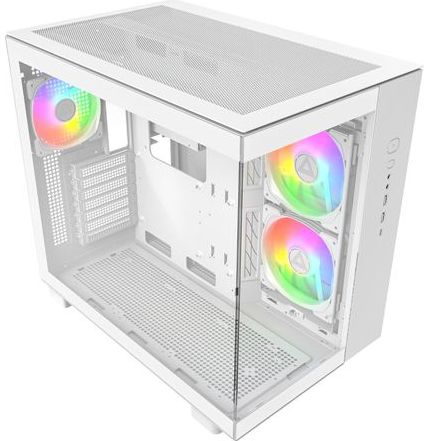 Montech KING 65 Pro White - Case - Miditower - Wit