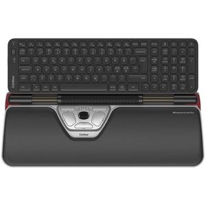 Contour - RollerMouse Red Plus - Toetsenbord en Muis Set - Draadloos - Pan Nordic QWERTY