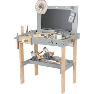 Nordic Play Werkbank met accessoires Natuur