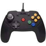 Retro Fighters Brawler64 Color Edition v2 - Black - Wired Controller - Nintendo 64