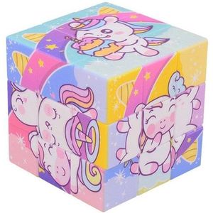 Johntoy Unicorn Puzzle Cube Blok