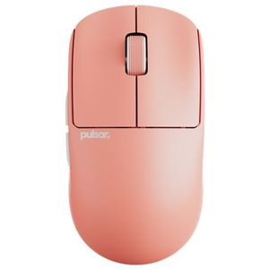 Pulsar - X2 CrazyLight - Gaming Muis - Roze - Draadloos - 5 Knoppen