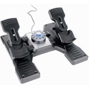 Logitech G Saitek Pro Flight Rudder Pedals - Wired Controller - PC