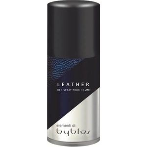 Byblos Leather Anti-Perspirant Deodorant Spray, For Men, 150 ml