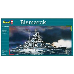 1:1200 Revell 05802 Bismarck Ship Plastic Modelbouwpakket