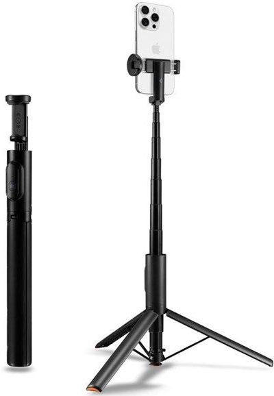 Spigen S541W - Draadloze Selfie Stick - Tripod - Maximaal 146 cm - Aluminium