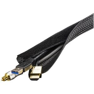 DELTACO LDR16 - Kabelsok in nylon met klittenband – 3 meter