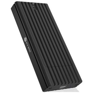 Icy Box - IB-1917M-C32a - Externe Behuizing - Zwart - M.2 NVMe SSD