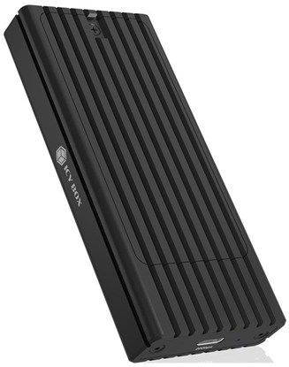 Icy Box - IB-1917M-C32a - Externe Behuizing - Zwart - M.2 NVMe SSD