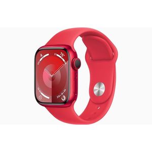 Apple Watch Series 9 GPS 41mm - (PRODUCT)RED Aluminium Case with (PRODUCT)RED Sport Band - S/M