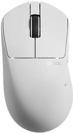 Pulsar X3 LHD CRAZYLIGHT Wireless Mini (Uyuni White) - Gaming muis - Optisch - 5 knoppen - Wit