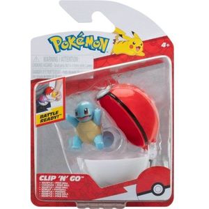 Pokémon - Clip 'N' Go Squirtle with Poke Ball