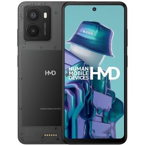 HMD Fusion - Bedrijfseditie - Smartphone - Zwart - 256 GB - Hybride Dubbele SIM - 5G