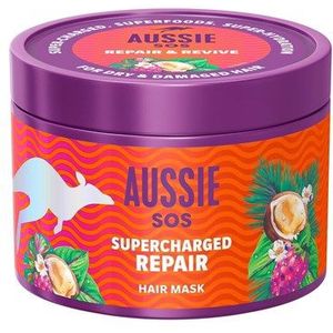 Aussie - SOS Supercharged Repair - Haarmasker - 500 ml - Vegan