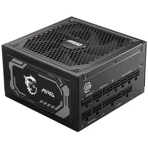 MSI MAG A1000GL PCIE5 - power supply - 1000 Watt Voeding - 1000 Watt - 135 mm - ATX - 80 Plus 80 PLUS Gold