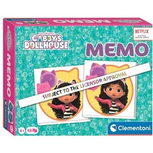 Clementoni Gabby’s Dollhouse - Memoryspel - Kaartspel - Vanaf 4 jaar
