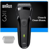 Braun - Series 3 300s - Elektrisch Scheerapparaat - Zwart - Accu 675 mAh