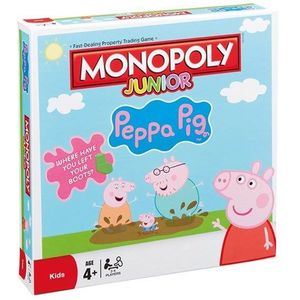 Winning Moves Monopoly Junior - Peppa Pig/Gurli Gris (ENG)