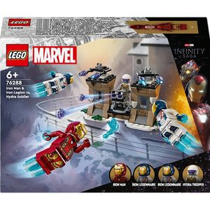 LEGO Superhelden Marvel 76288 Iron Man & Iron Legion vs. Hydra soldaat