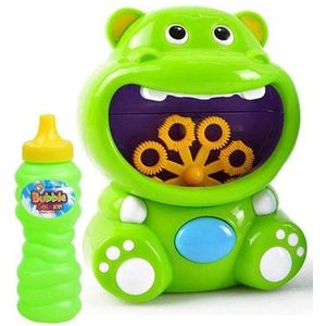 Happy Summer Hippo Bubble Machine