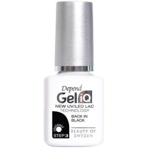 Depend - Gel iQ Back in Black - Nagellak - 5 ml