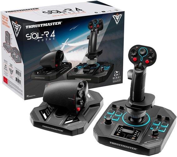 Thrustmaster SOL-R 4 HOTAS - Flight Simulator Steering - PC