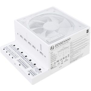 Lian Li EDGE 1000 White Voeding - 1000 Watt - 120 mm - ATX 3.1 - 80 Plus 80 PLUS Platinum