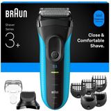 Braun - Series 3+ 3010BT - Scheerapparaat - 100% Waterdicht - Tot 45 Minuten Gebruikstijd