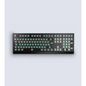 Wooting Two HE - ISO - No Keycaps - Linear60 - Gaming toetsenbord - Universal - Zwart