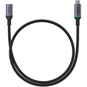 Baseus High Definition extension cable USB-C Male to Female 10Gbps 0.5m (black)