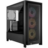 Corsair Frame 4000D RS ARGB - Case - Miditower - Zwart