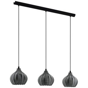 EGLO TAMALLAT hanglamp, zwart-transparant