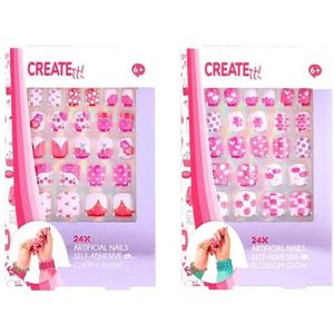 CREATE IT! Self-adhesive nail set 1 pcs - assorted