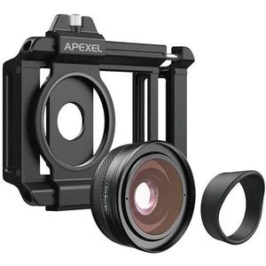 APEXEL Macro lens 10-20x for smartphone / phone ZM-100 F1.05