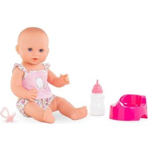 Corolle Emma Drink-and-Wet Bath Baby Doll 36cm