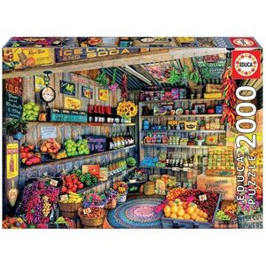 Puzzel met 2000 stukjes, de boerenmarkt