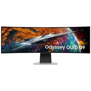 Samsung LS49CG950SUXEN computer monitor 124,5 cm (49") 5120 x 1440 Pixels OLED Zilver